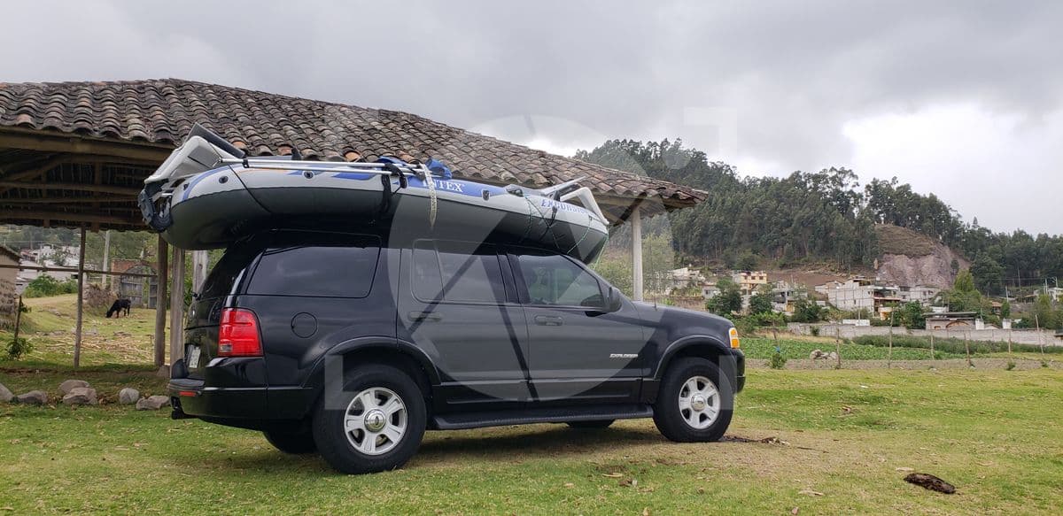 De paseo al Lago con el bote