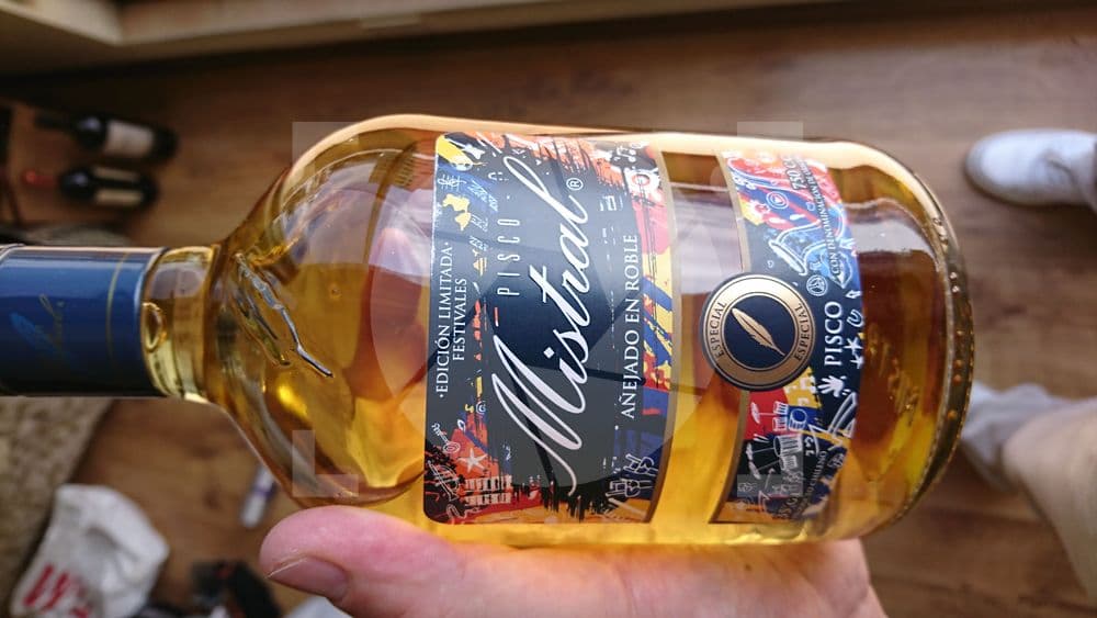 Tequila Mistral en botella