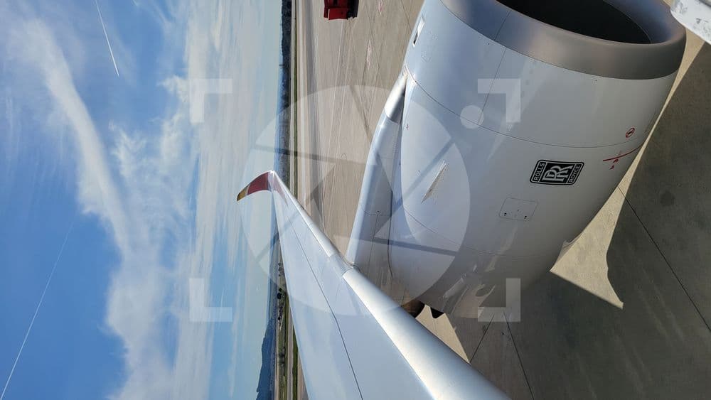 Iberia A350 en exteriores